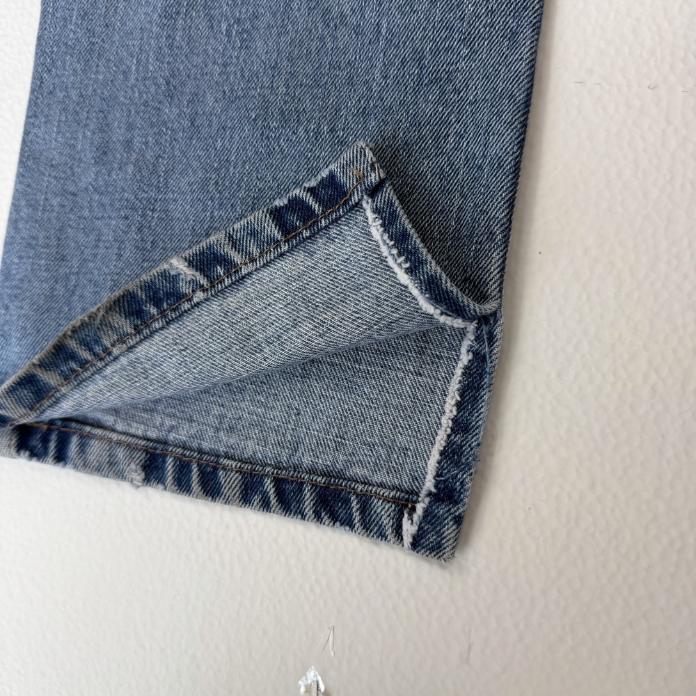 Vintage 90s London Jean Straight Leg Cotton Blue Denim Jeans Size 4 Normcore Y2K - Picture 10 of 12
